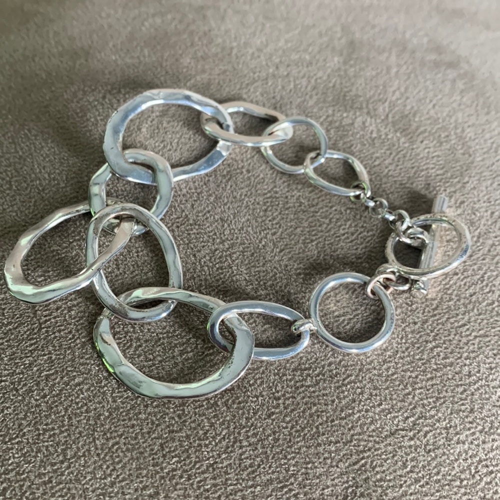 Chloe and Isabel silver link bracelet